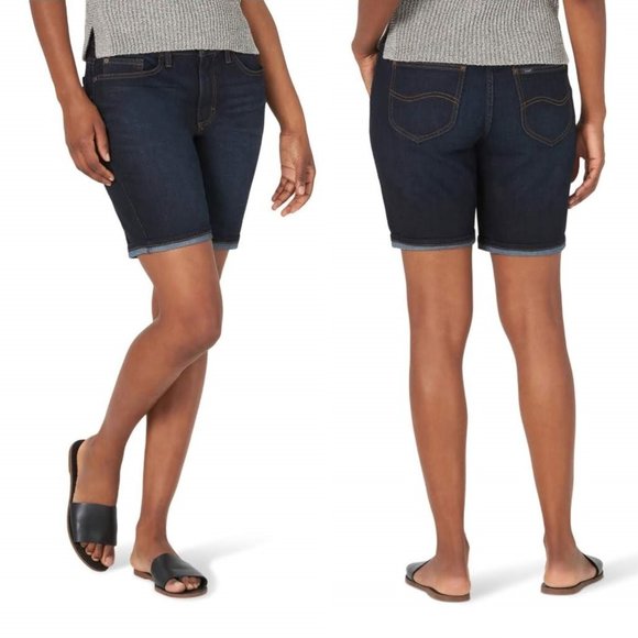 NWT Lee Midrise Bermuda-Adjustable Cuff Size 20M - Picture 1 of 11